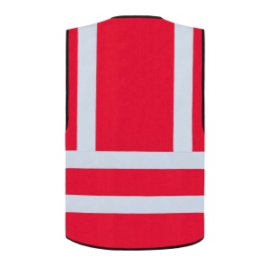 SAFETY / FUNCTIONAL VEST \"HANNOVER\" - FOUR REFLECTIVE STRIPES - Img 11