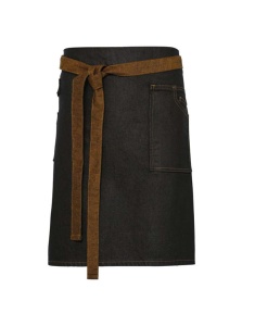 Sort 'DIVISION' WAXED LOOK DENIM WAIST APRON - Img 4