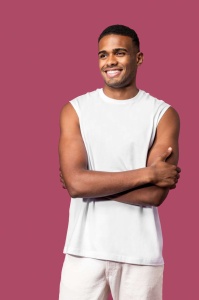 Tricou ECO-FRIENDLY MEN SLEEVELESS T-SHIRT - Img 2