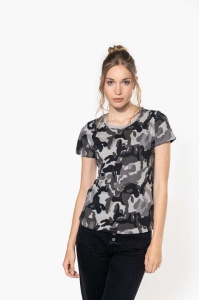 Tricou LADIES' SHORT-SLEEVED CAMO T-SHIRT - Img 2