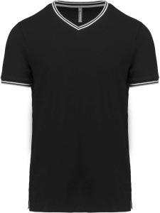 Tricou MEN'S PIQUÉ KNIT V-NECK T-SHIRT - Img 6