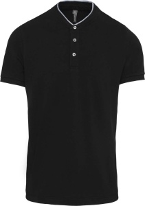 Tricou Polo MEN'S SHORT SLEEVE POLO SHIRT WITH MANDARIN COLLAR - Img 4