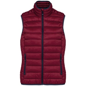 Vesta LADIES' LIGHTWEIGHT SLEEVELESS FAKE DOWN JACKET - Img 11