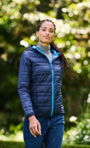 WOMENS HOODED PACKAWAY FIREDOWN JACKET - Img 3