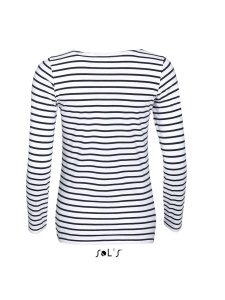Bluza SOL'S MARINE WOMEN - LONG SLEEVE STRIPED T-SHIRT - Img 3