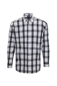 Camasa 'GINMILL' CHECK - MEN'S LONG SLEEVE COTTON SHIRT