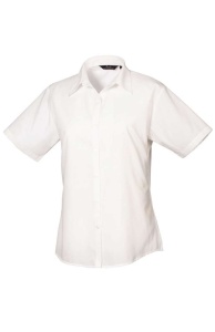 Camasa WOMEN'S SHORT SLEEVE POPLIN BLOUSE - Img 5