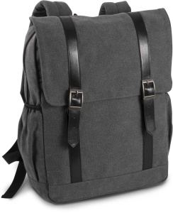 FLAP-TOP CANVAS BACKPACK - Img 1