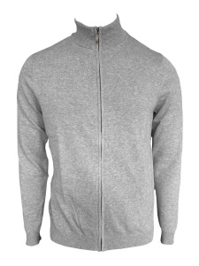 Hanorac MEN’S FULL ZIP CARDIGAN FINE GAUGE COTTON - Img 1