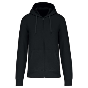 Hanorac MEN'S ECO-FRIENDLY HOODED SWEATSHIRT WITH ZIP FASTENING