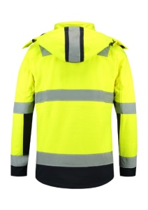 Jachetă softshell unisex Bi-color EN ISO 20471 Softshell T52 - Img 3