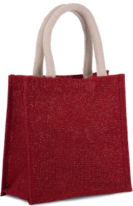 JUTE CANVAS TOTE - SMALL - Img 4