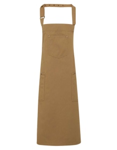 Sort 'CHINO’ BIB APRON