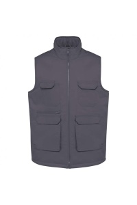 Vesta UNISEX PADDED MULTI-POCKET POLYCOTTON VEST - Img 3