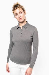 Bluza Polo LADIES' LONG SLEEVE JERSEY POLO SHIRT - Img 2