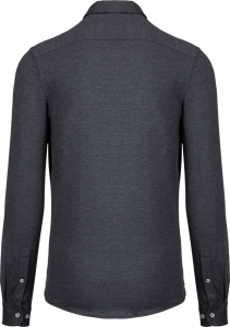 Camasa LONG-SLEEVED JACQUARD KNIT SHIRT - Img 5