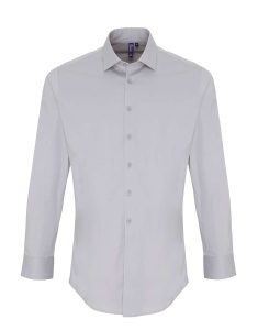 Camasa MEN'S STRETCH-FIT COTTON POPLIN LONG SLEEVE SHIRT