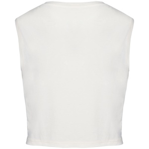 ECO-FRIENDLY LADIES’ SLEEVELESS CROP T-SHIRT - Img 3
