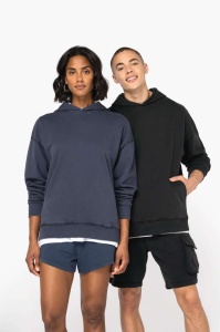 Hanorac UNISEX WASHED EFFECT OVERSIZE HOODED SWEATSHIRT - Img 3