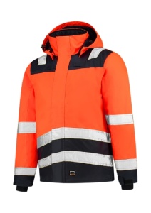 Jachetă de lucru unisex Midi Parka High Vis Bicolor T51 - Img 7