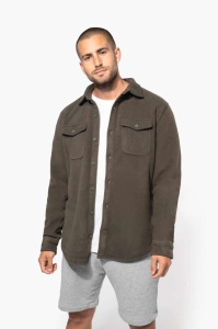 Jacheta SHERPA-LINED FLEECE OVERSHIRT - Img 2