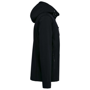 Jacheta UNISEX 3-LAYER SOFTSHELL HOODED JACKET WITH REMOVABLE SLEEVES - Img 8