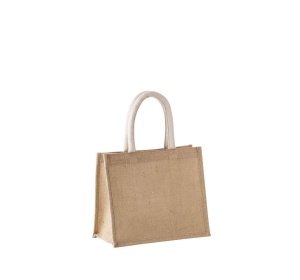 JUTE CANVAS TOTE - MEDIUM - Img 1