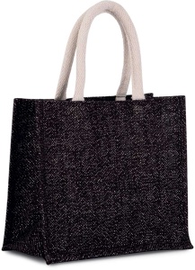 JUTE CANVAS TOTE - MEDIUM - Img 3