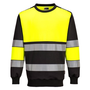 PW3 H-Vis Class 1 Sweatshirt - Img 1