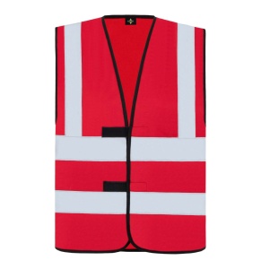 SAFETY / FUNCTIONAL VEST \"HANNOVER\" - FOUR REFLECTIVE STRIPES - Img 5