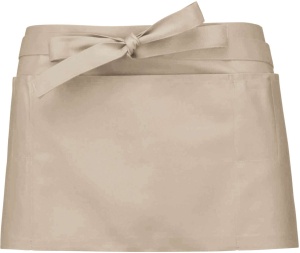 Sort POLYCOTTON SHORT APRON