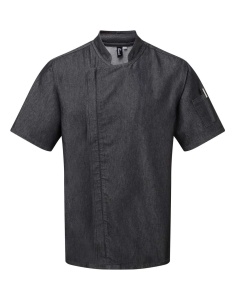 Tunica CHEF'S ZIP-CLOSE SHORT SLEEVE JACKET