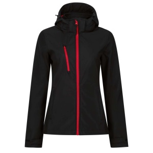 WOMEN'S VENTURER 3 LAYER HOODED PRINTABLE SOFTSHELL JACKET - Img 13