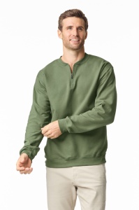 Bluza SOFTSTYLE MIDWEIGHT ADULT FLEECE 1/4 ZIP SWEATSHIRT - Img 3