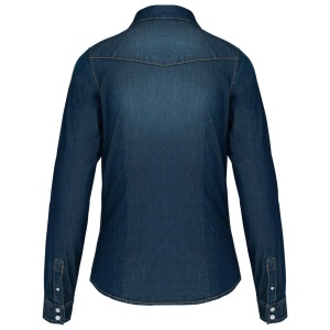 Camasa LADIES' LONG-SLEEVED DENIM SHIRT - Img 3