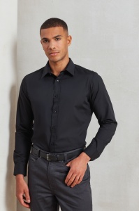 Camasa MEN’S LONG SLEEVE FITTED POPLIN SHIRT - Img 2