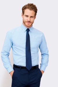 Camasa SOL'S BOSTON - LONG SLEEVE OXFORD MEN'S SHIRT - Img 3