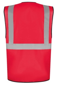 COMFORT EXECUTIVE SAFETY VEST \"HAMBURG\" - MULTIFUNCTIONAL WITH POCKETS - Img 12