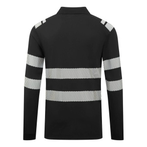 FR Modaflame Anti-Static Hi-Vis Long Sleeve Polo Shirt - Img 2