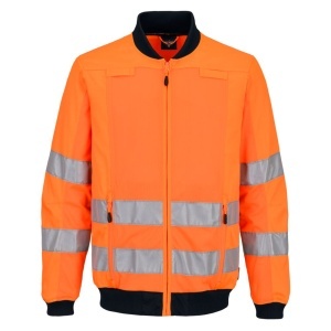 Hi-Vis Mesh Panel Work Jacket