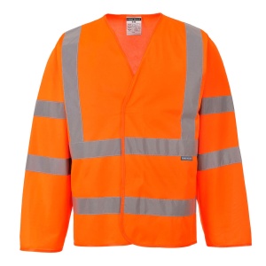 Jachetă Hi-Vis Band and Brace L/S