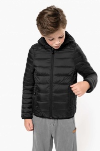 KIDS' LIGHTWEIGHT HOODED PADDED JACKET - Img 2