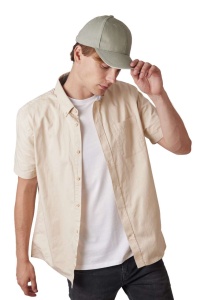 Sapca CAP IN ORGANIC COTTON WITH CONTRASTING SANDWICH PEAK - 6 PANELS - Img 3