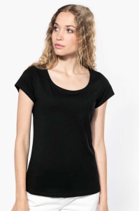 Tricou LADIES’ BOAT NECK SHORT-SLEEVED T-SHIRT - Img 3
