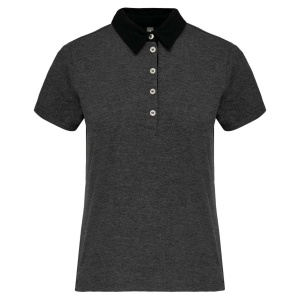 Tricou Polo LADIES' TWO-TONE JERSEY POLO SHIRT