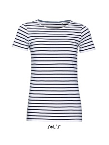 Tricou SOL'S MILES WOMEN - ROUND NECK STRIPED T-SHIRT - Img 7