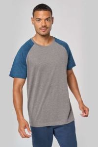 Tricou Sport ADULT TRIBLEND TWO-TONE SPORTS SHORT-SLEEVED T-SHIRT - Img 2