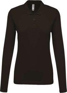 Bluza Polo LADIES’ LONG-SLEEVED PIQUÉ POLO SHIRT - Img 3