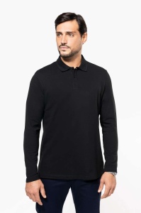 Bluza Polo MEN'S LONG-SLEEVED SUPIMA® POLO SHIRT - Img 3