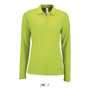 Bluza Polo SOL'S PERFECT LSL WOMEN - LONG-SLEEVE PIQUÉ POLO SHIRT